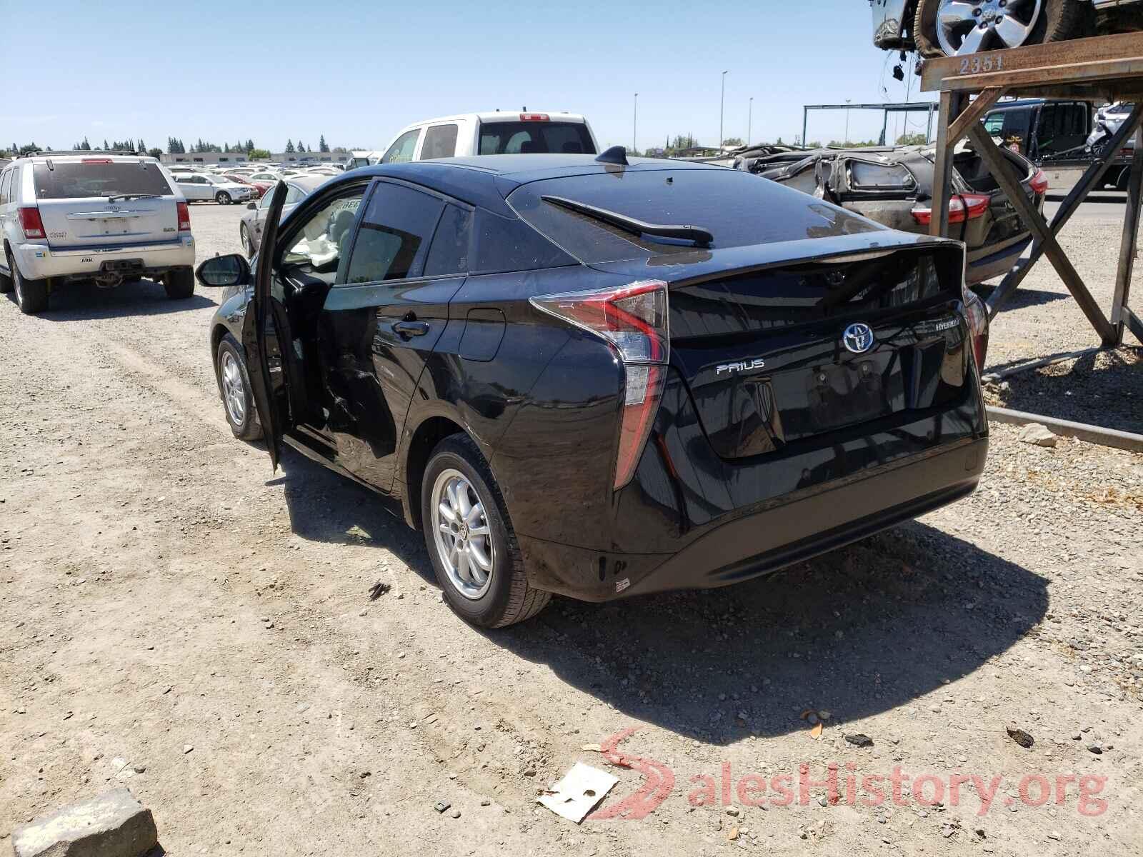 JTDKBRFU5J3596403 2018 TOYOTA PRIUS