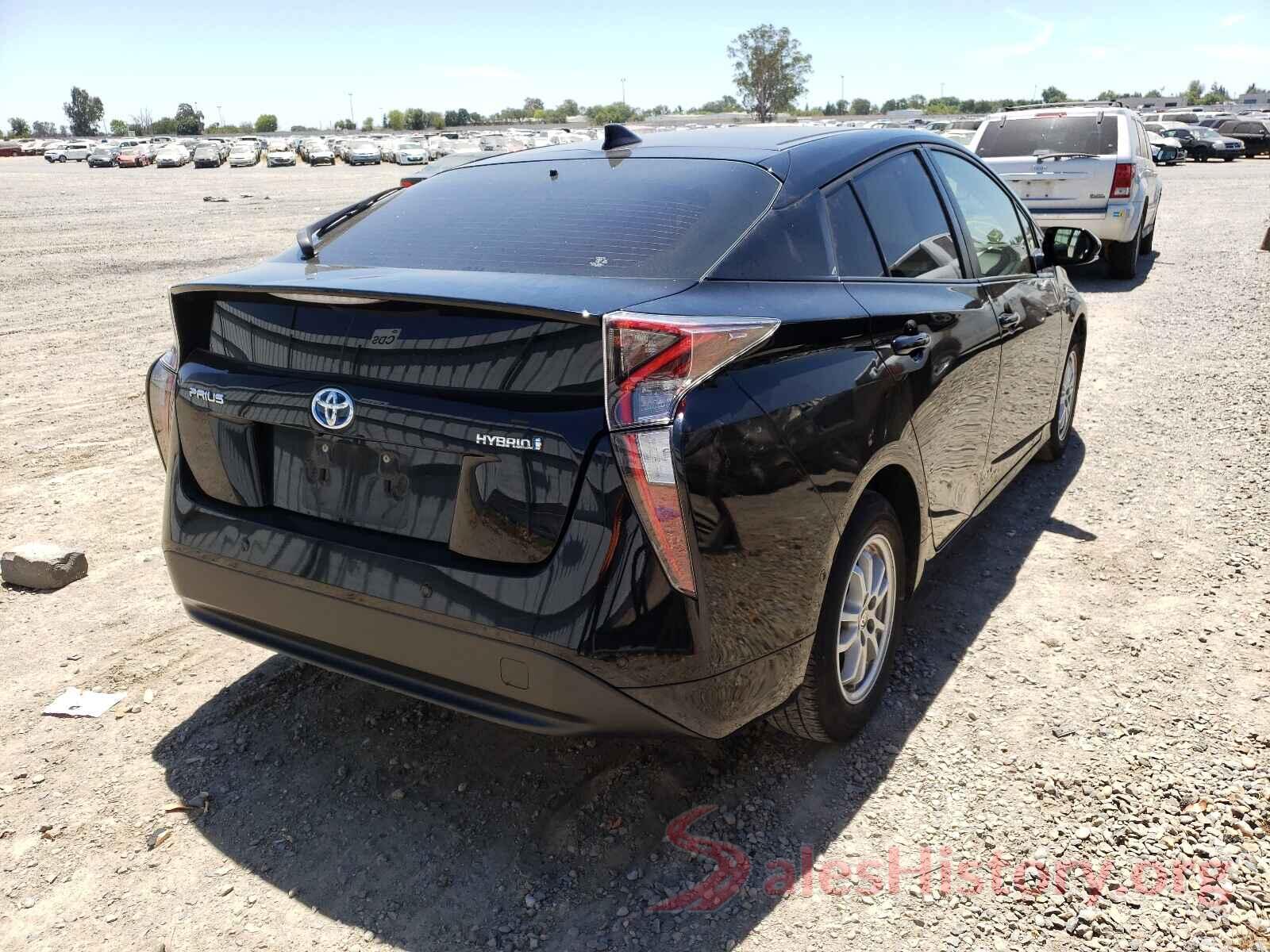 JTDKBRFU5J3596403 2018 TOYOTA PRIUS