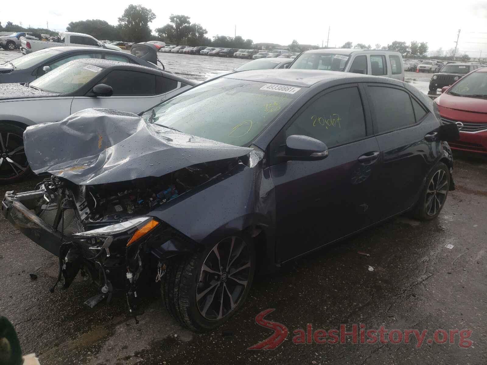 5YFBURHE7KP881757 2019 TOYOTA COROLLA