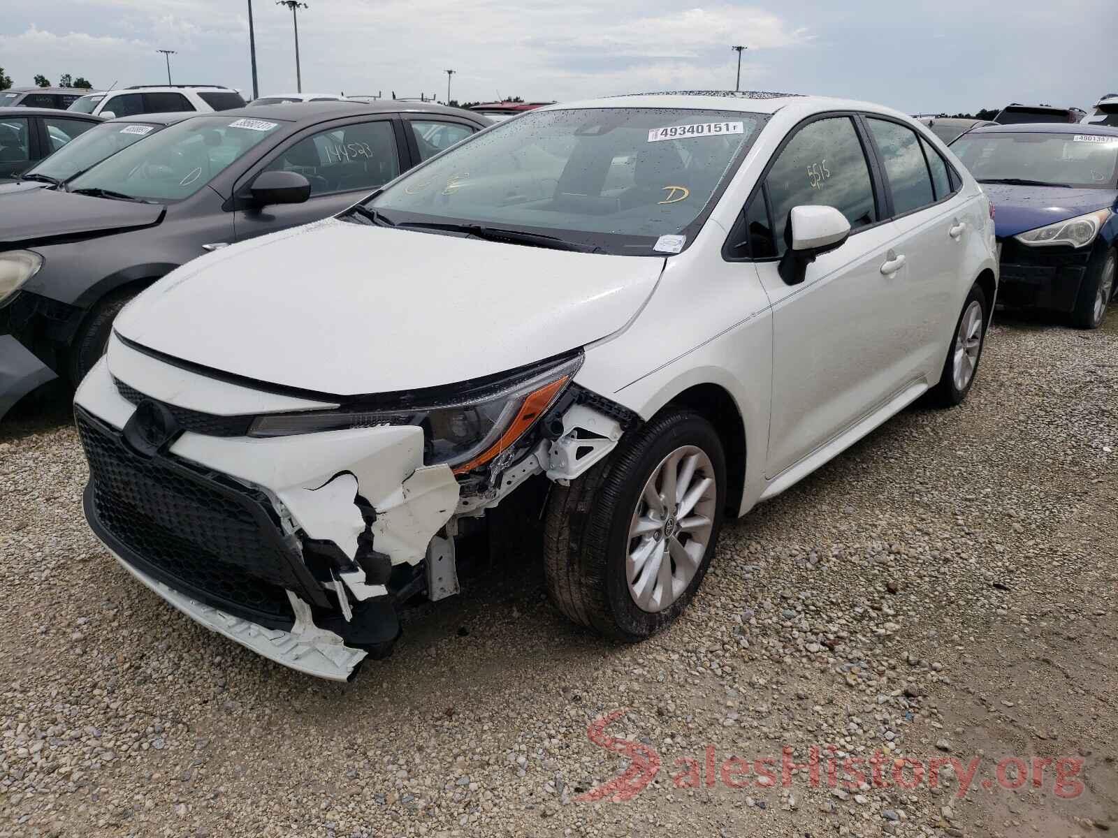 JTDHPMAE0MJ176627 2021 TOYOTA COROLLA