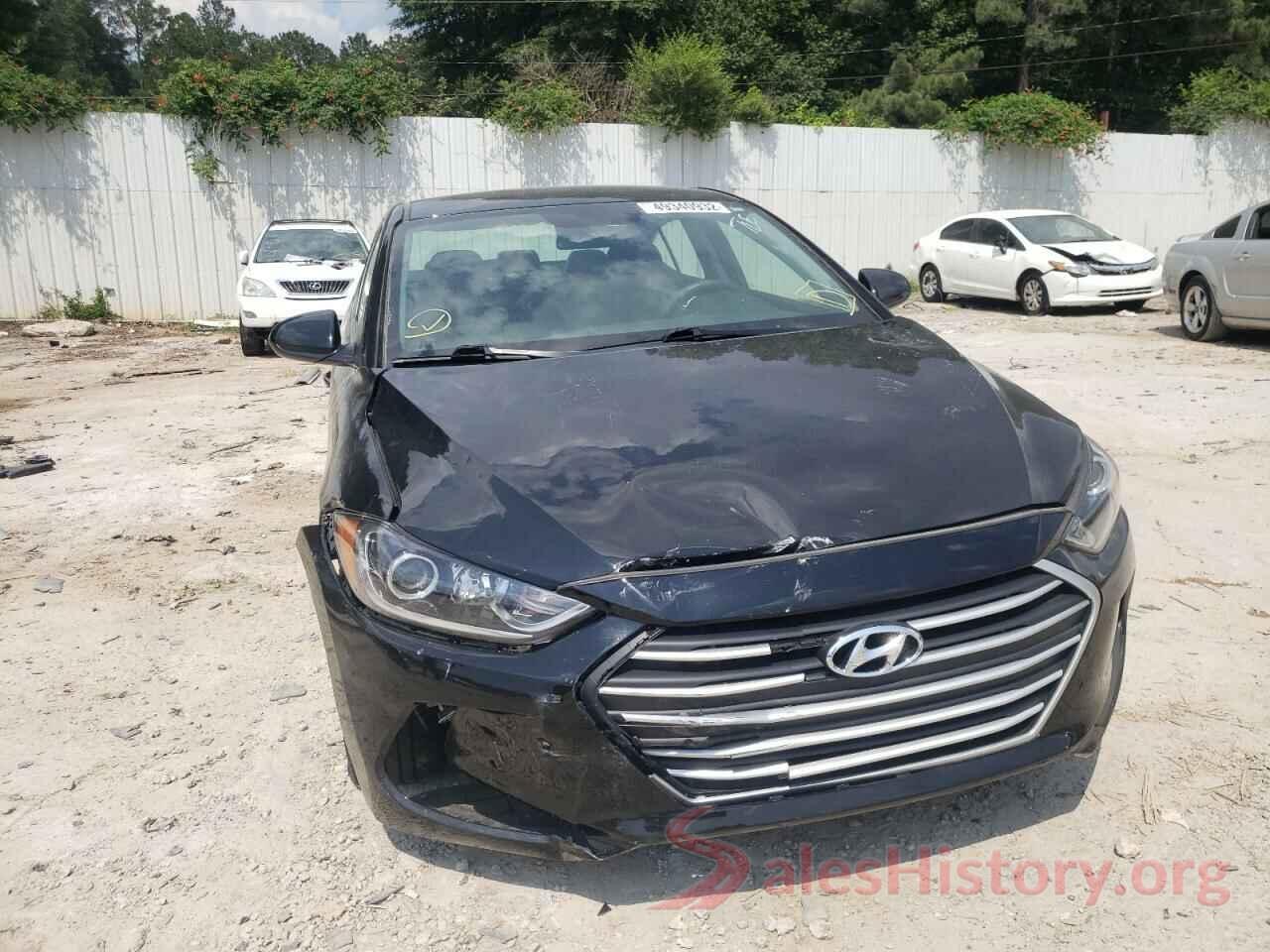 5NPD84LF8JH267554 2018 HYUNDAI ELANTRA