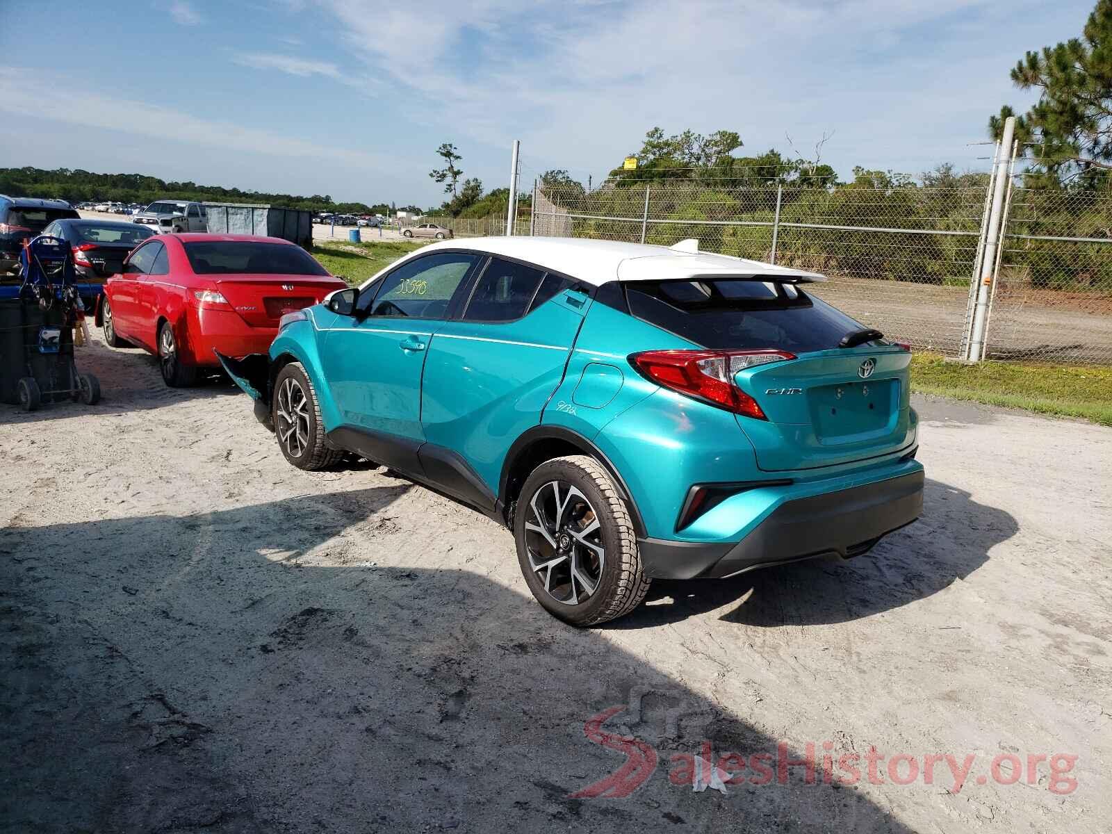 NMTKHMBX1JR011721 2018 TOYOTA C-HR