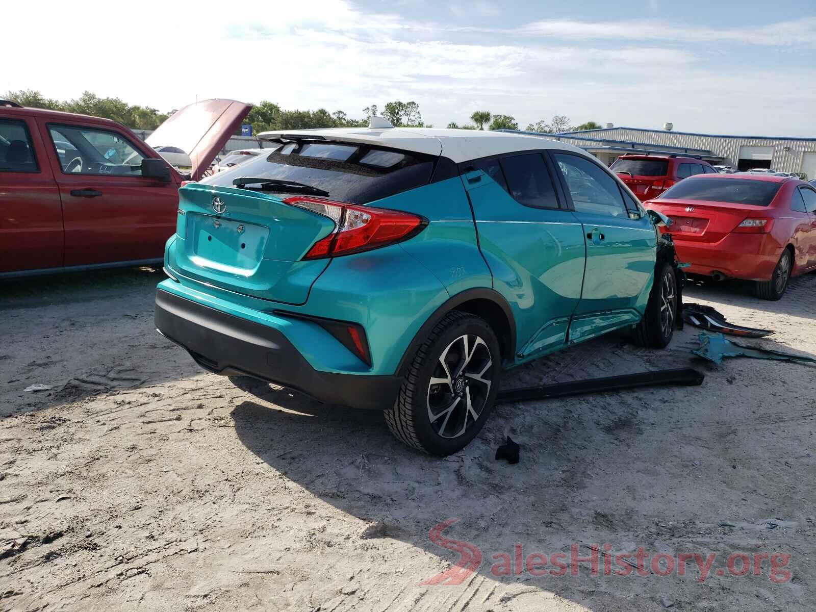 NMTKHMBX1JR011721 2018 TOYOTA C-HR