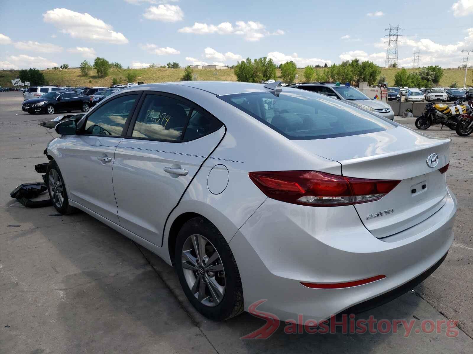 5NPD84LF0JH318285 2018 HYUNDAI ELANTRA