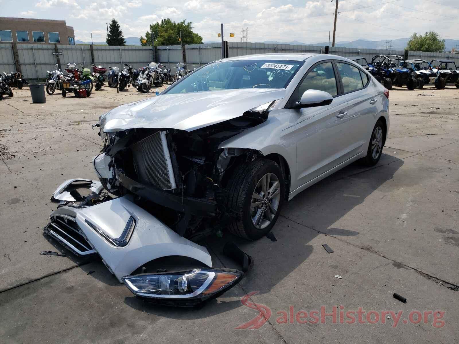 5NPD84LF0JH318285 2018 HYUNDAI ELANTRA