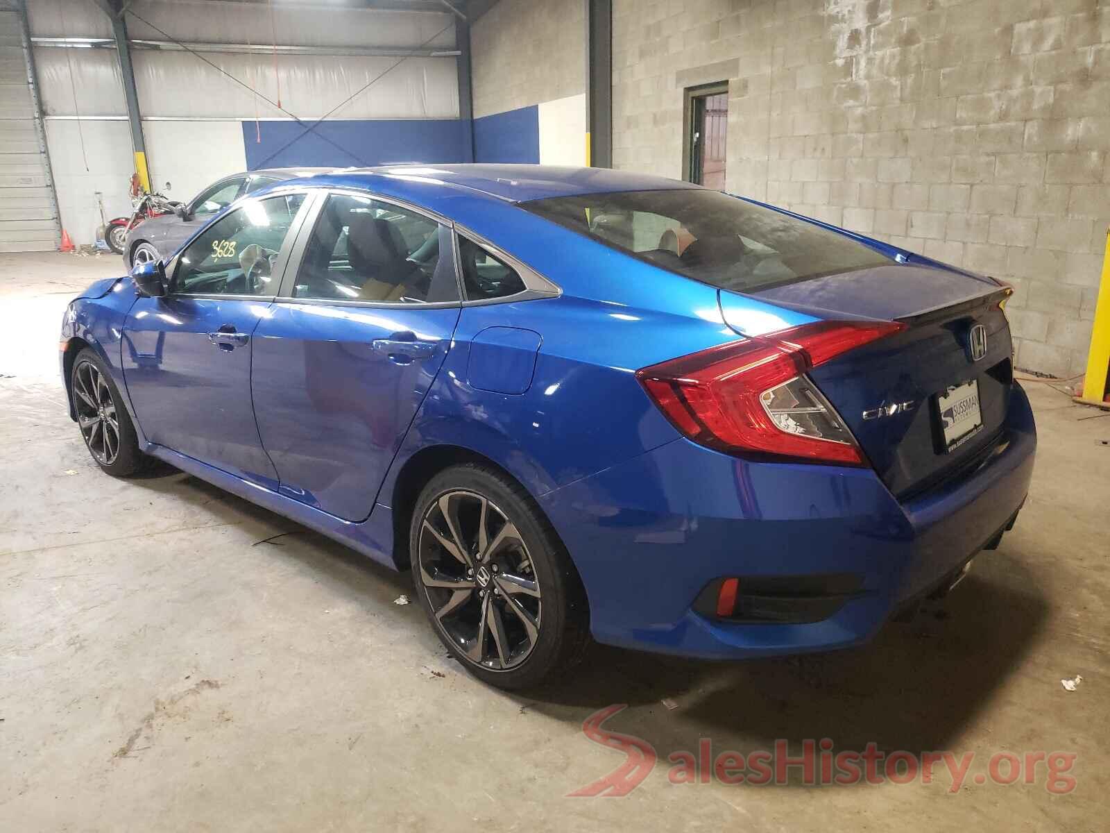 2HGFC2F80KH575421 2019 HONDA CIVIC