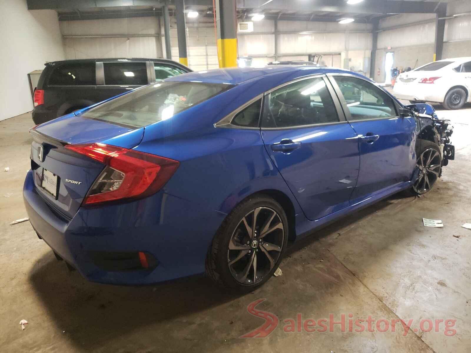 2HGFC2F80KH575421 2019 HONDA CIVIC