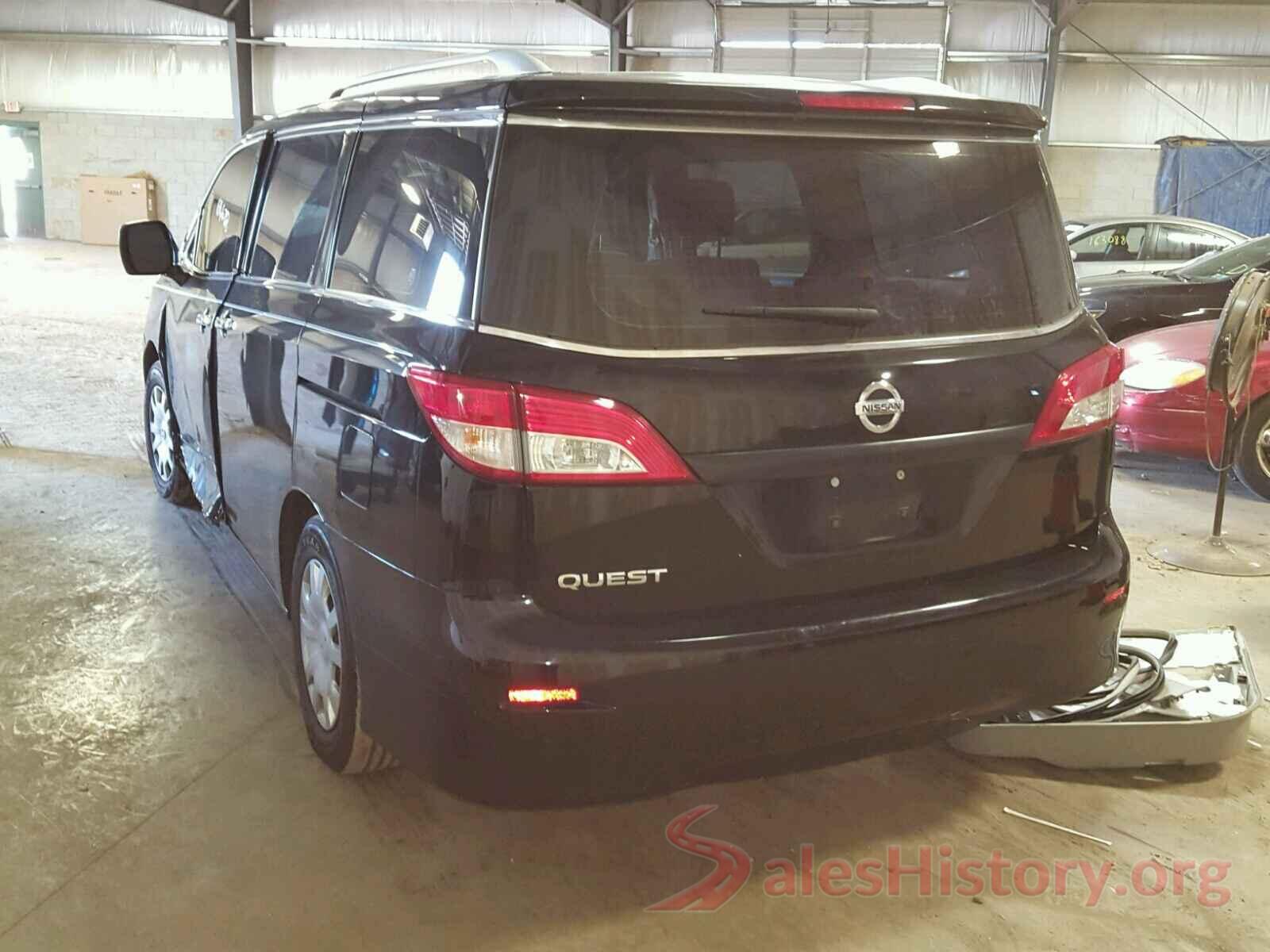 JN8AE2KP7E9100499 2014 NISSAN QUEST S