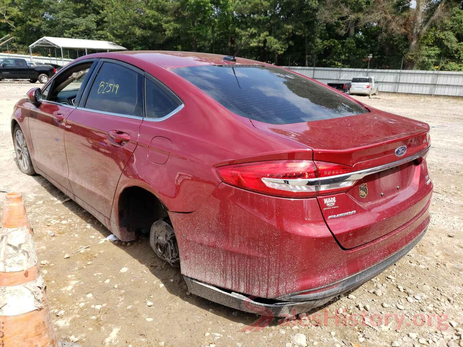 3FA6P0HD7HR363183 2017 FORD FUSION