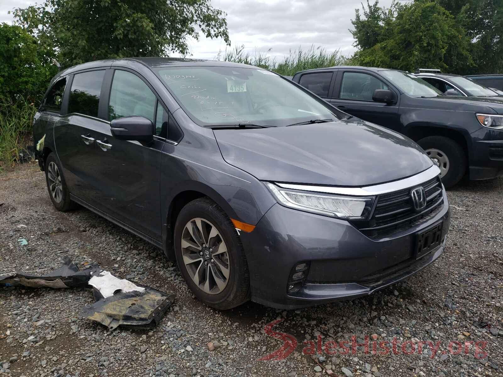 5FNRL6H70MB008562 2021 HONDA ODYSSEY