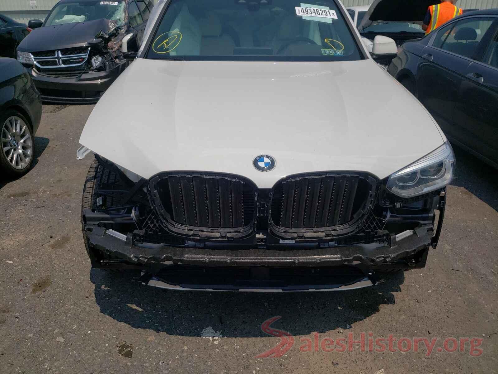 5UXTY5C08M9G30690 2021 BMW X3