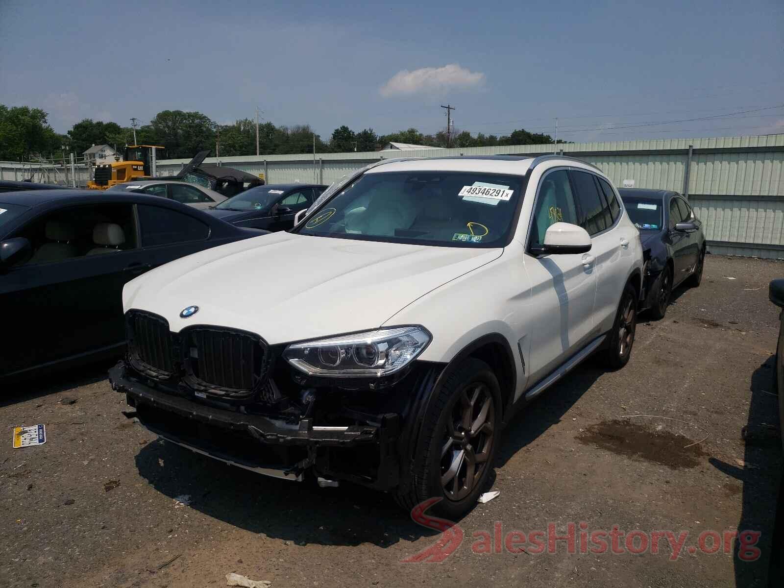 5UXTY5C08M9G30690 2021 BMW X3