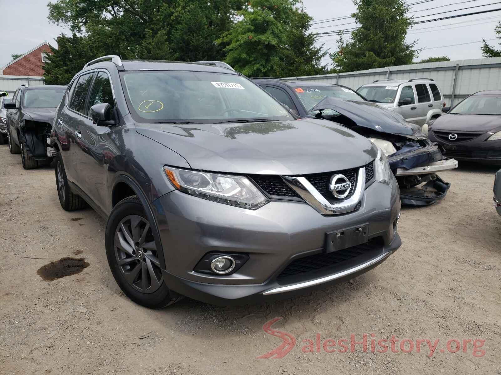 5N1AT2MV5GC853737 2016 NISSAN ROGUE