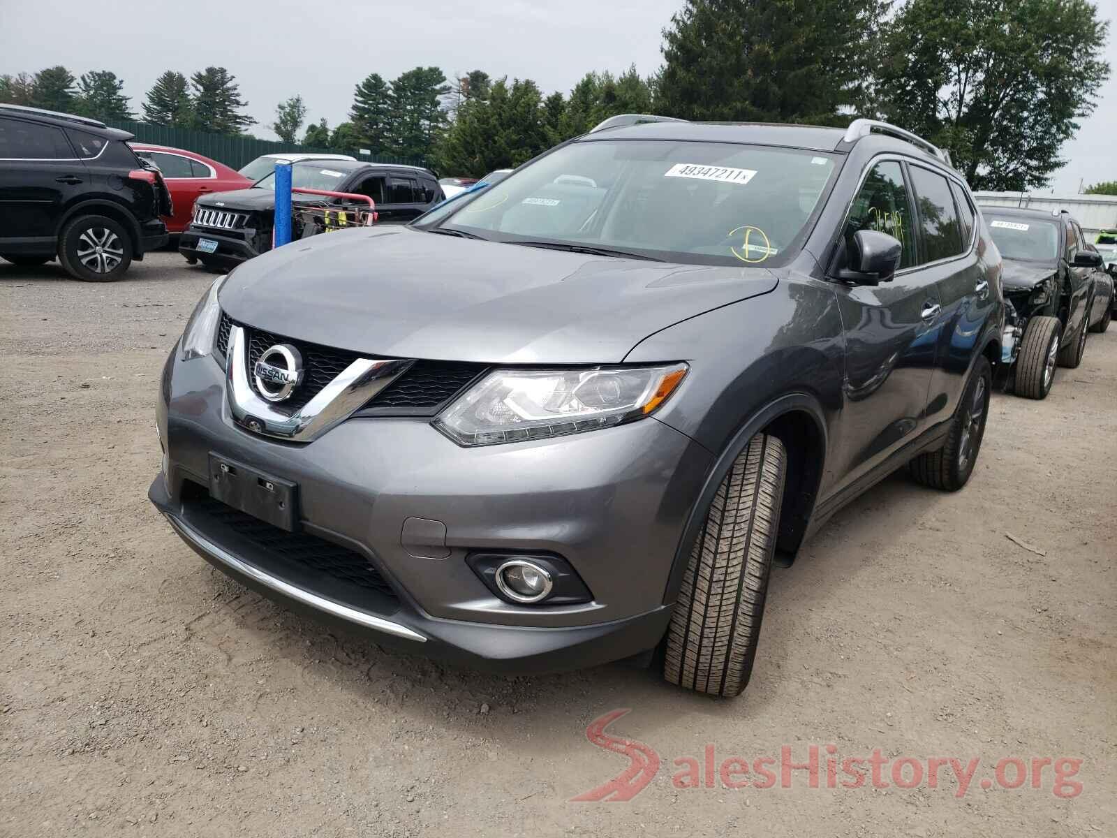 5N1AT2MV5GC853737 2016 NISSAN ROGUE