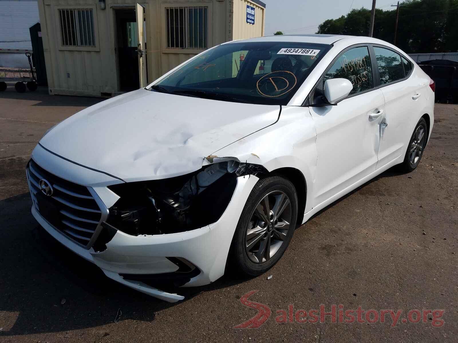 5NPD84LF6HH181704 2017 HYUNDAI ELANTRA