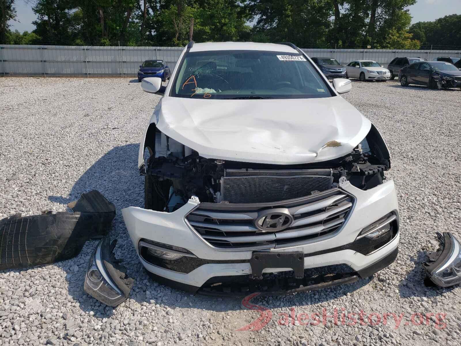 5NMZUDLB0HH050327 2017 HYUNDAI SANTA FE