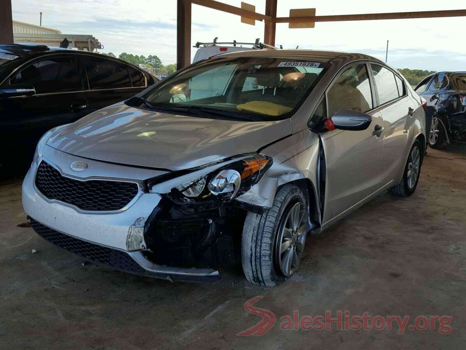 KNAFX4A67E5105884 2014 KIA FORTE