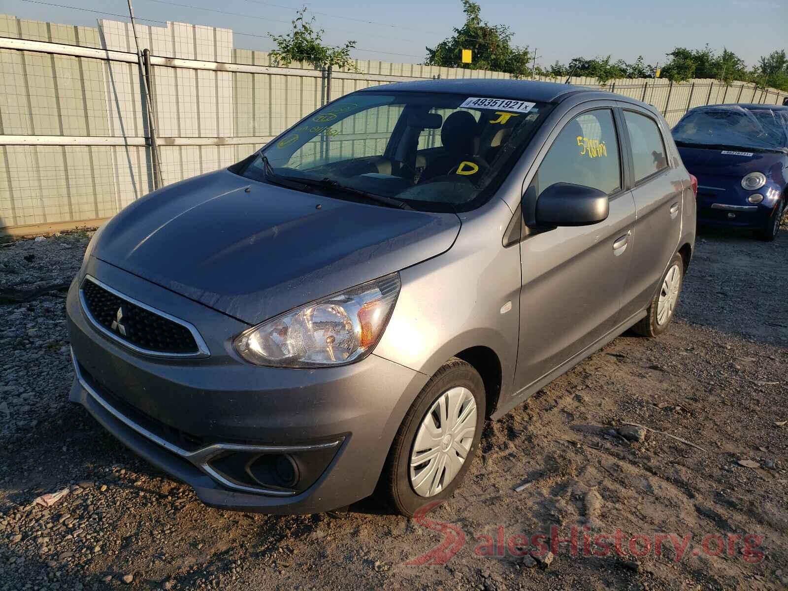 ML32A3HJ1KH011701 2019 MITSUBISHI MIRAGE