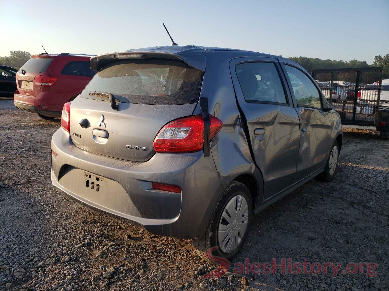 ML32A3HJ1KH011701 2019 MITSUBISHI MIRAGE