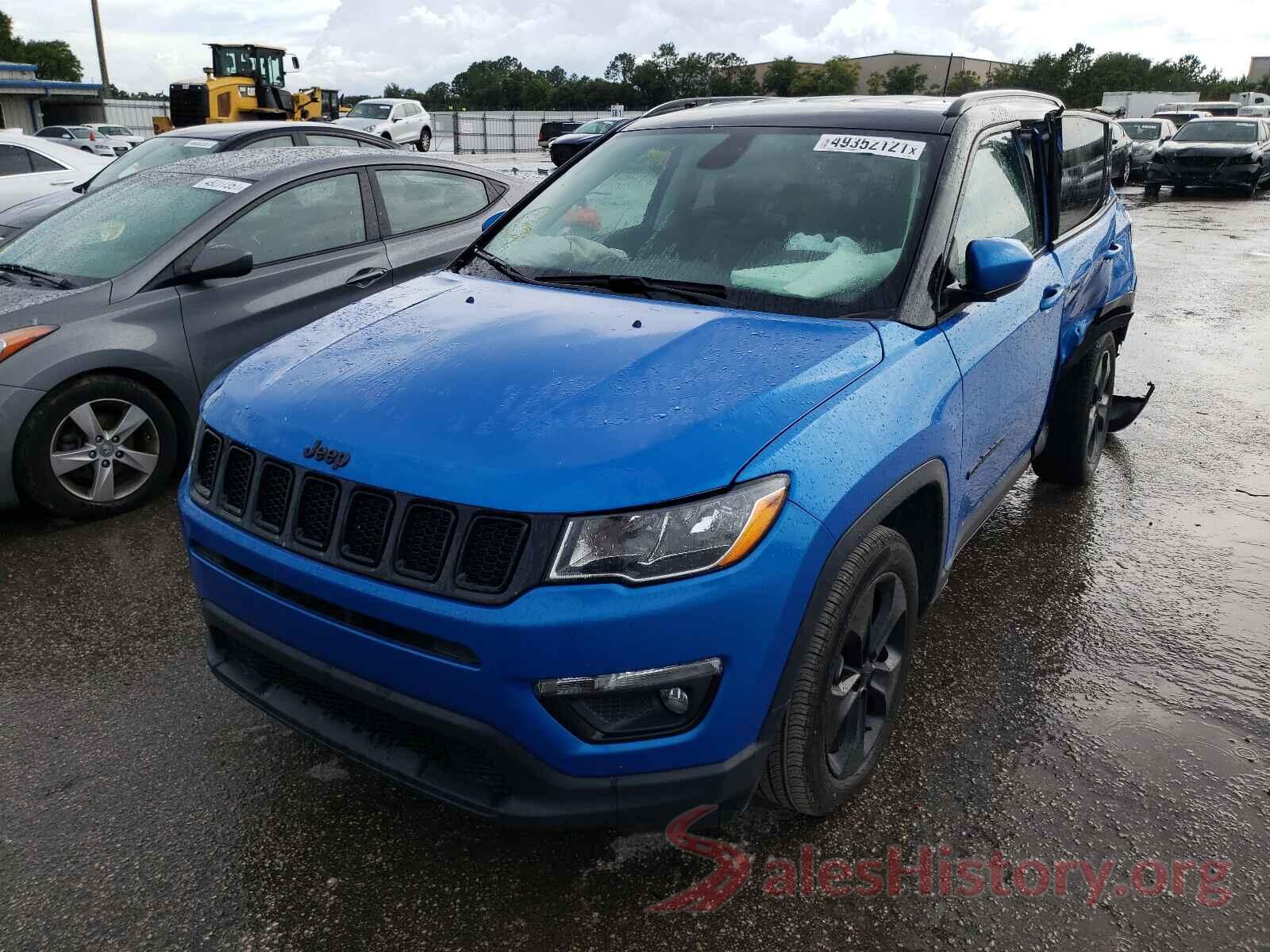 3C4NJCBB2KT668682 2019 JEEP COMPASS