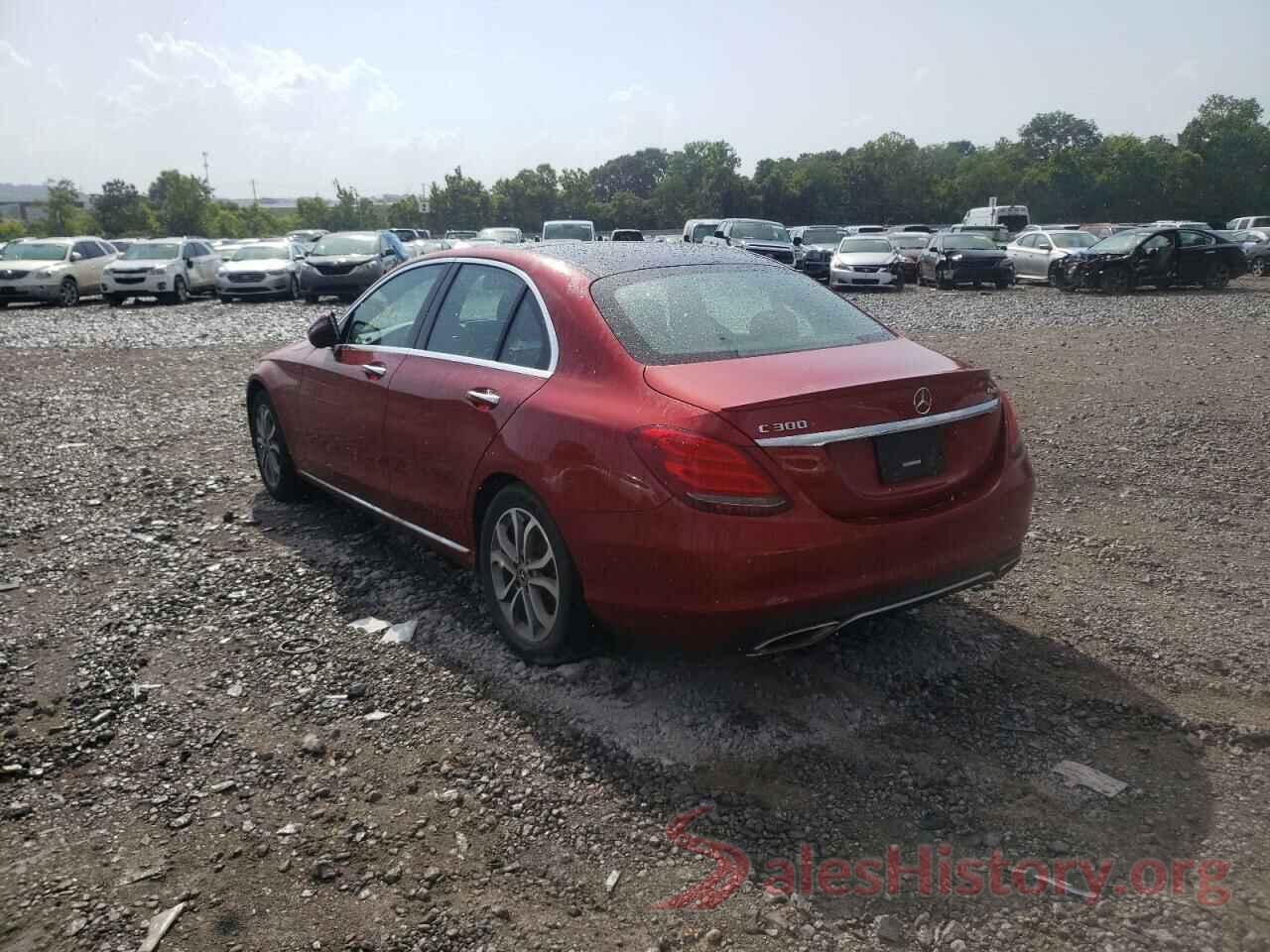 WDDWF4KB9JR413861 2018 MERCEDES-BENZ C-CLASS