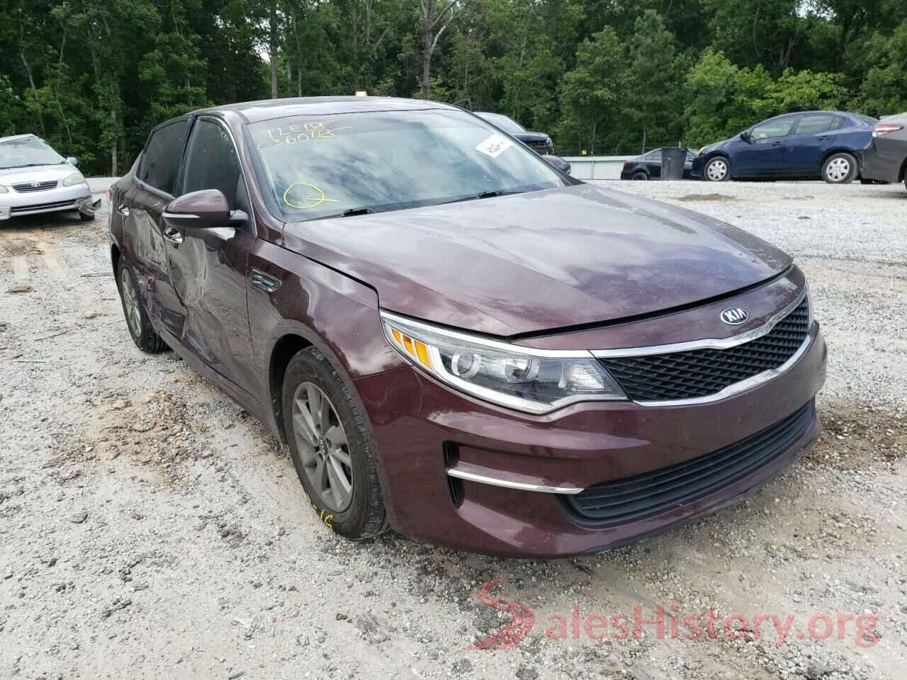 5XXGT4L14GG109801 2016 KIA OPTIMA