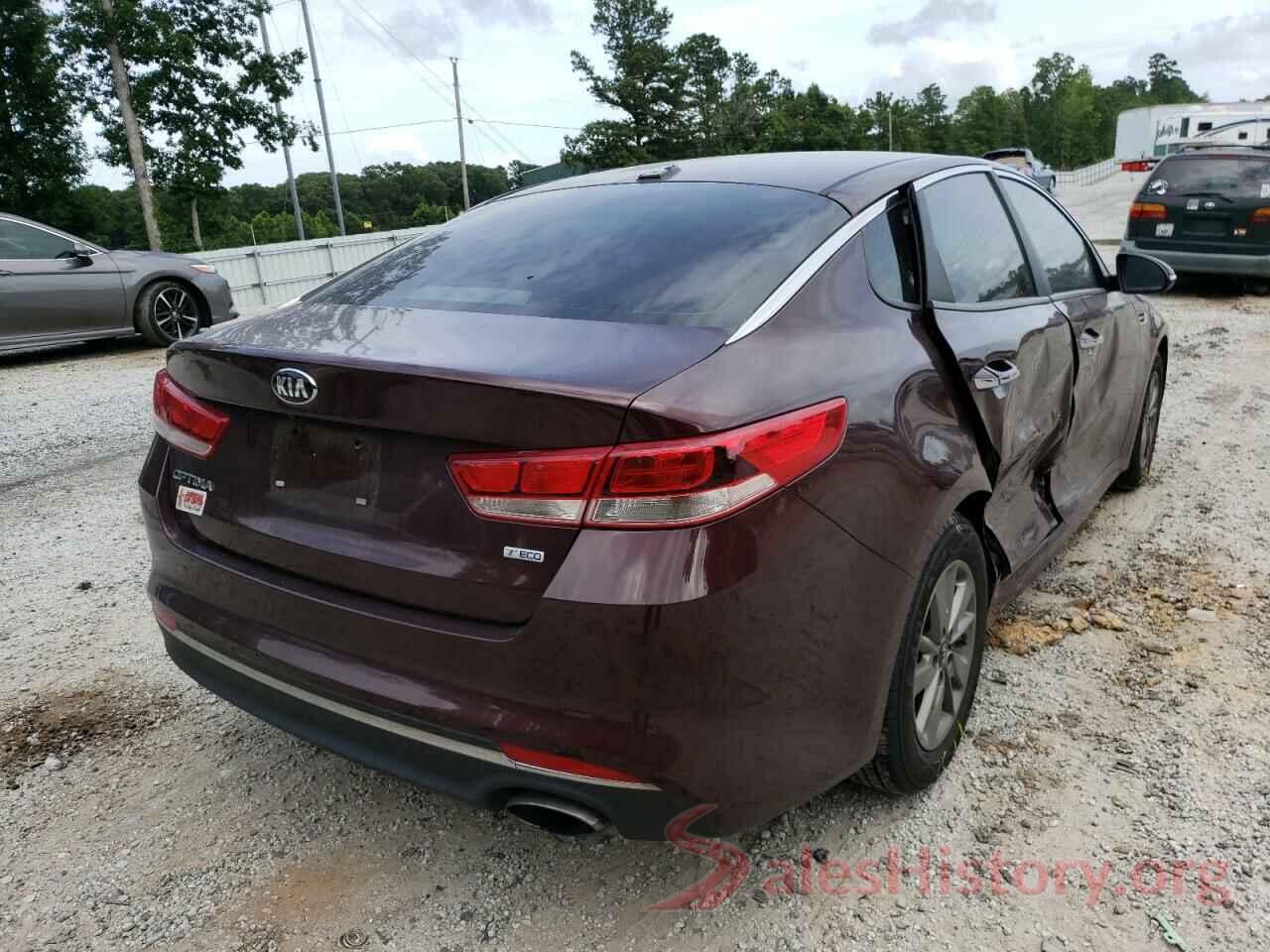 5XXGT4L14GG109801 2016 KIA OPTIMA