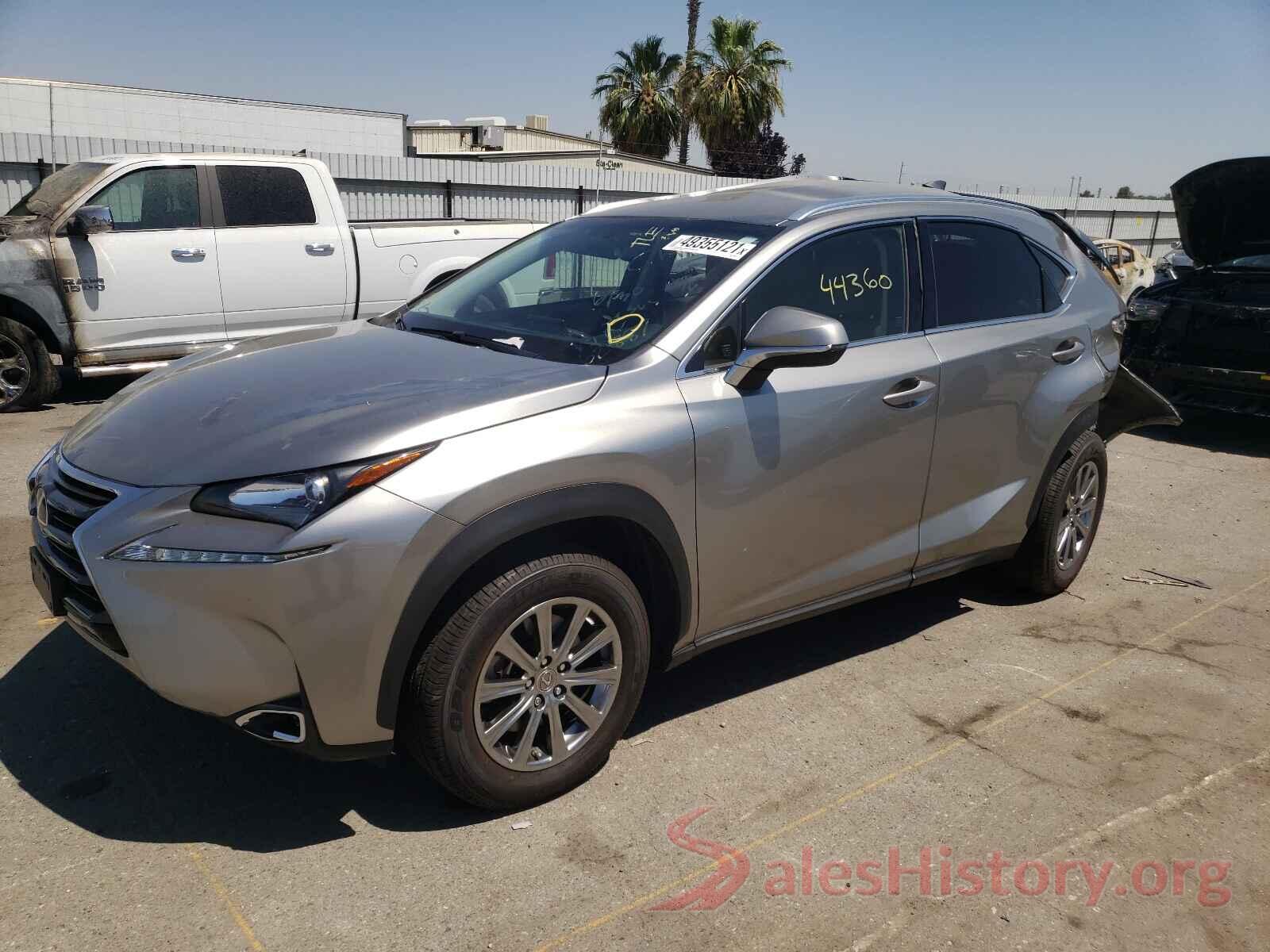 JTJYARBZ8H2062887 2017 LEXUS NX