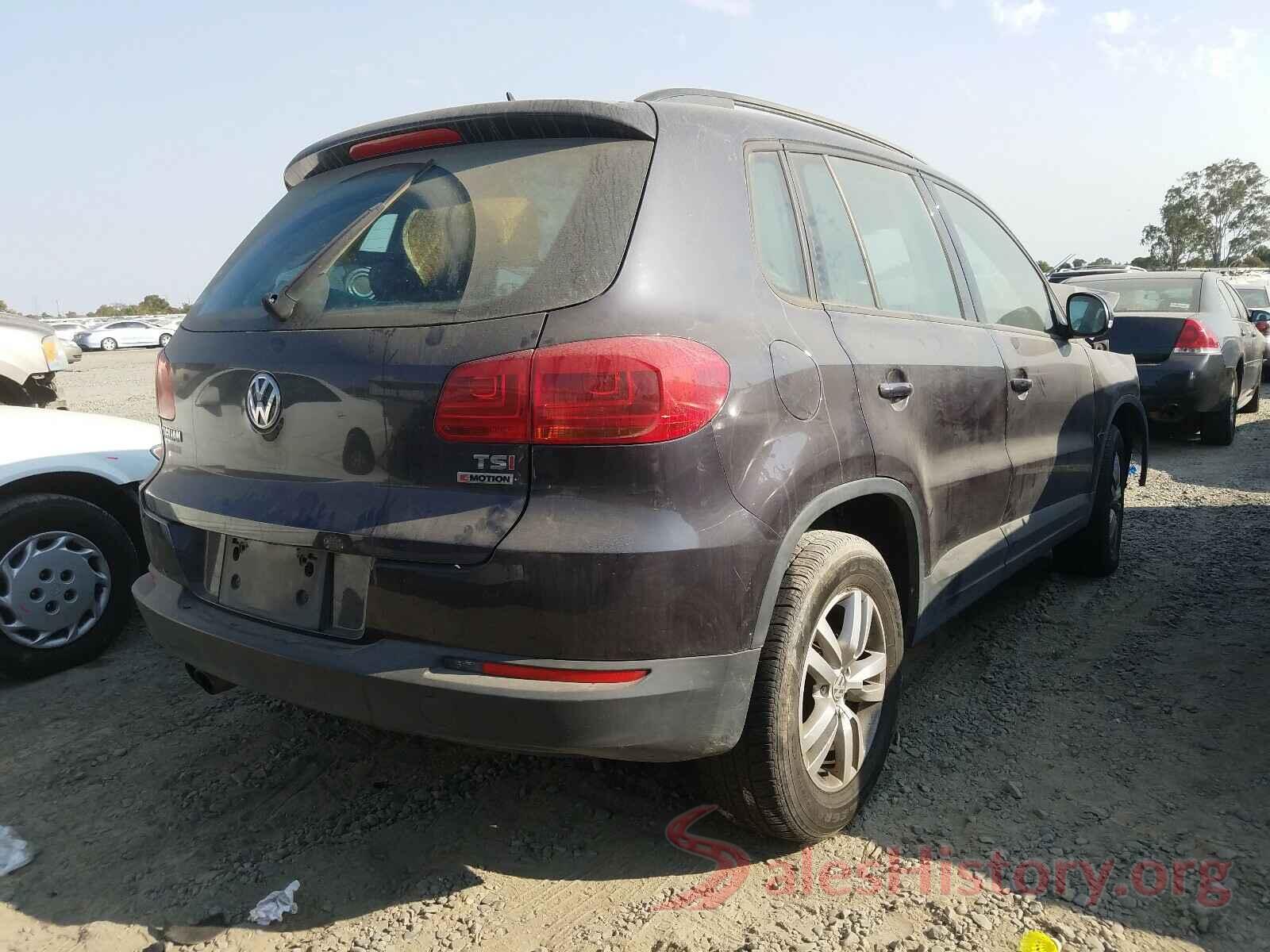 WVGBV7AXXGW592945 2016 VOLKSWAGEN TIGUAN