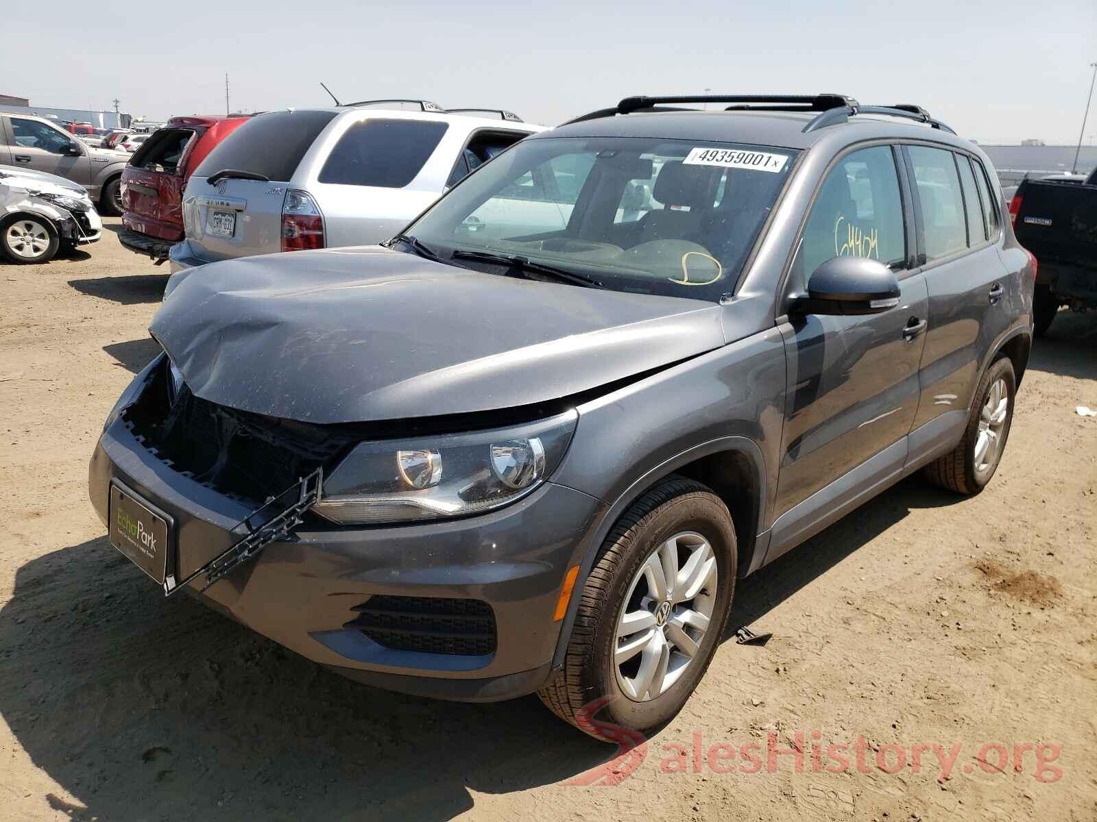 WVGBV7AXXGW574039 2016 VOLKSWAGEN TIGUAN