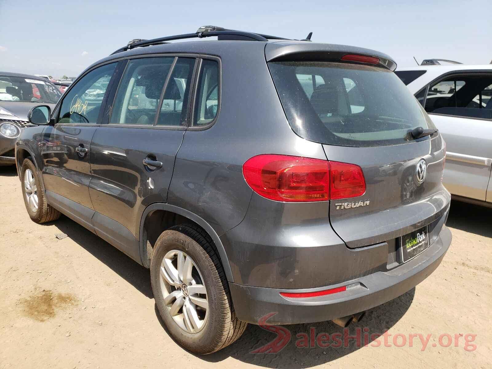 WVGBV7AXXGW574039 2016 VOLKSWAGEN TIGUAN