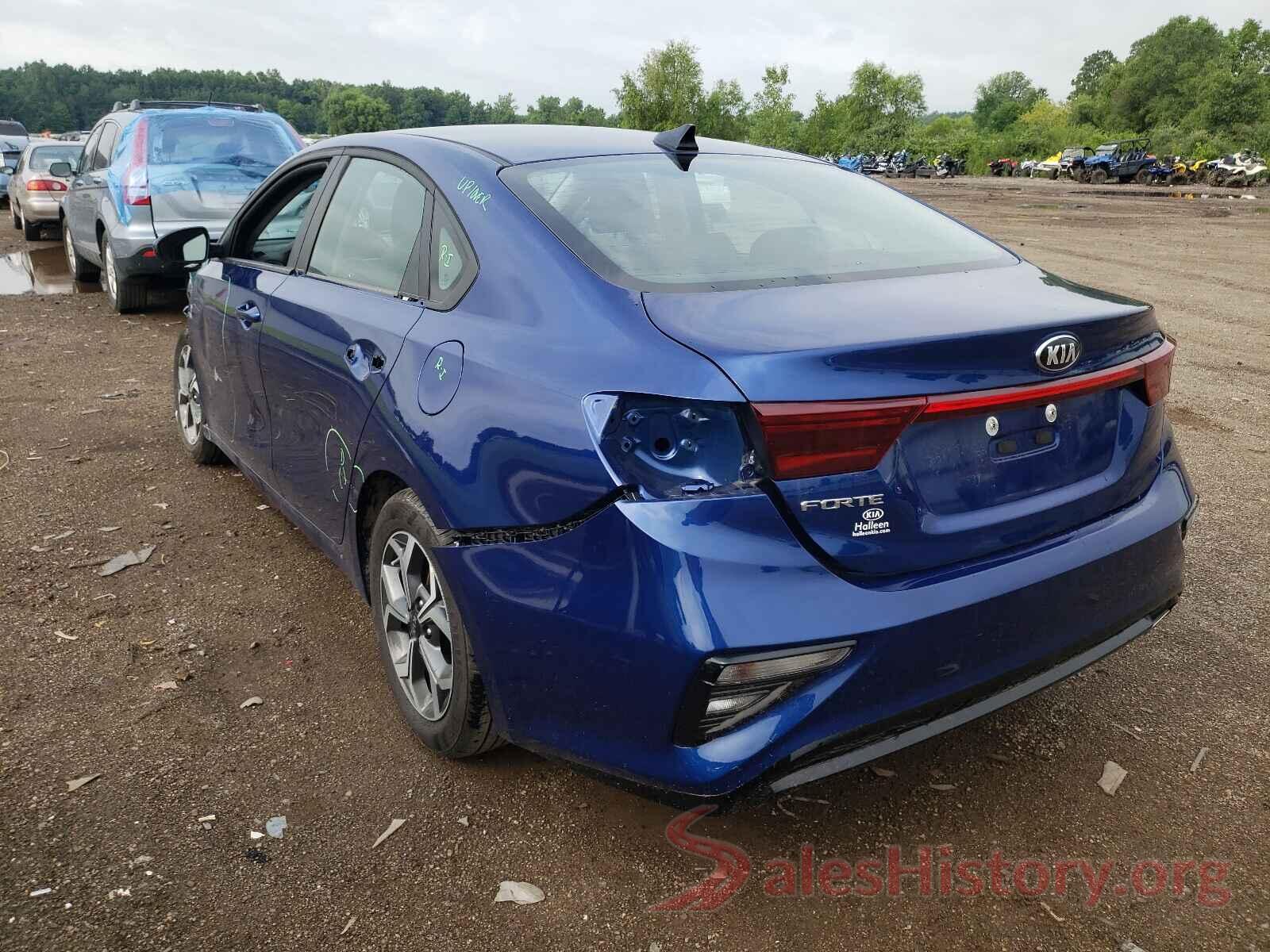 3KPF24AD2LE254737 2020 KIA FORTE