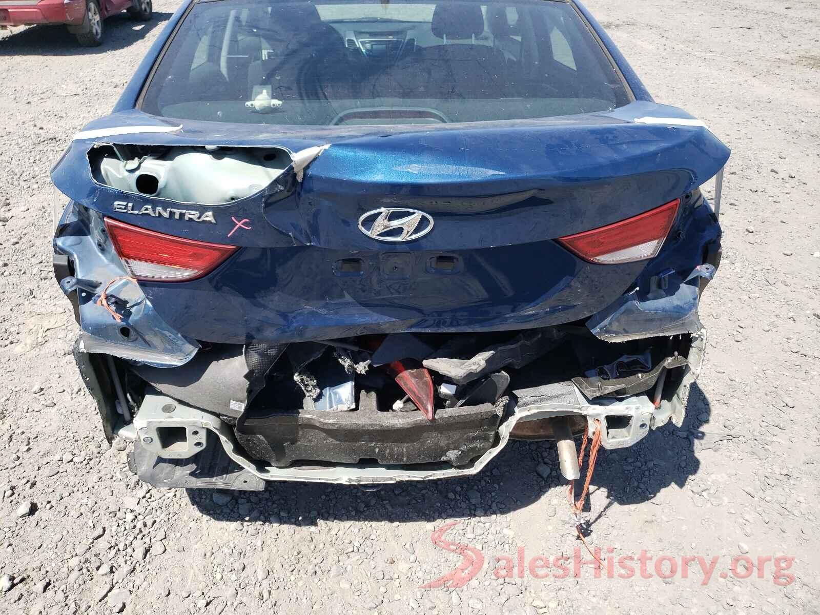 KMHDH4AE4GU489254 2016 HYUNDAI ELANTRA