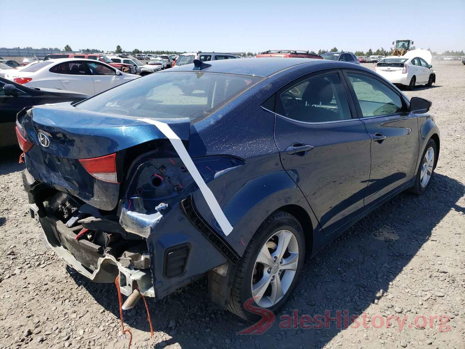 KMHDH4AE4GU489254 2016 HYUNDAI ELANTRA