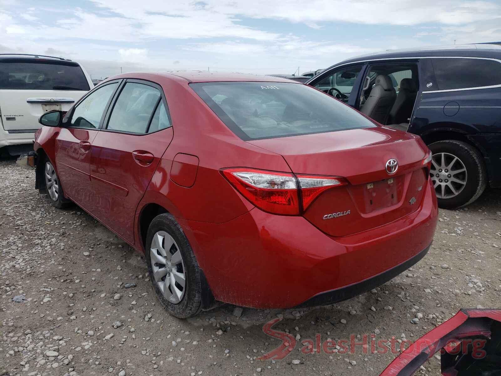 5YFBURHE4GP450560 2016 TOYOTA COROLLA