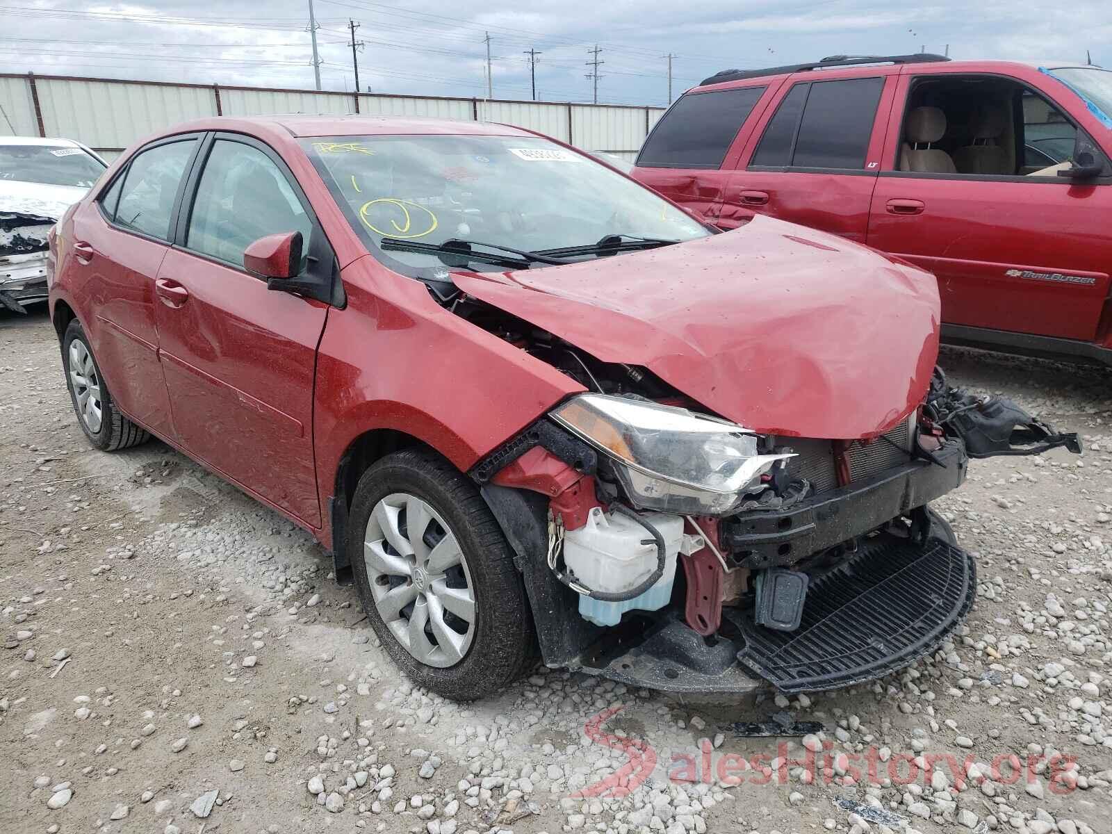 5YFBURHE4GP450560 2016 TOYOTA COROLLA