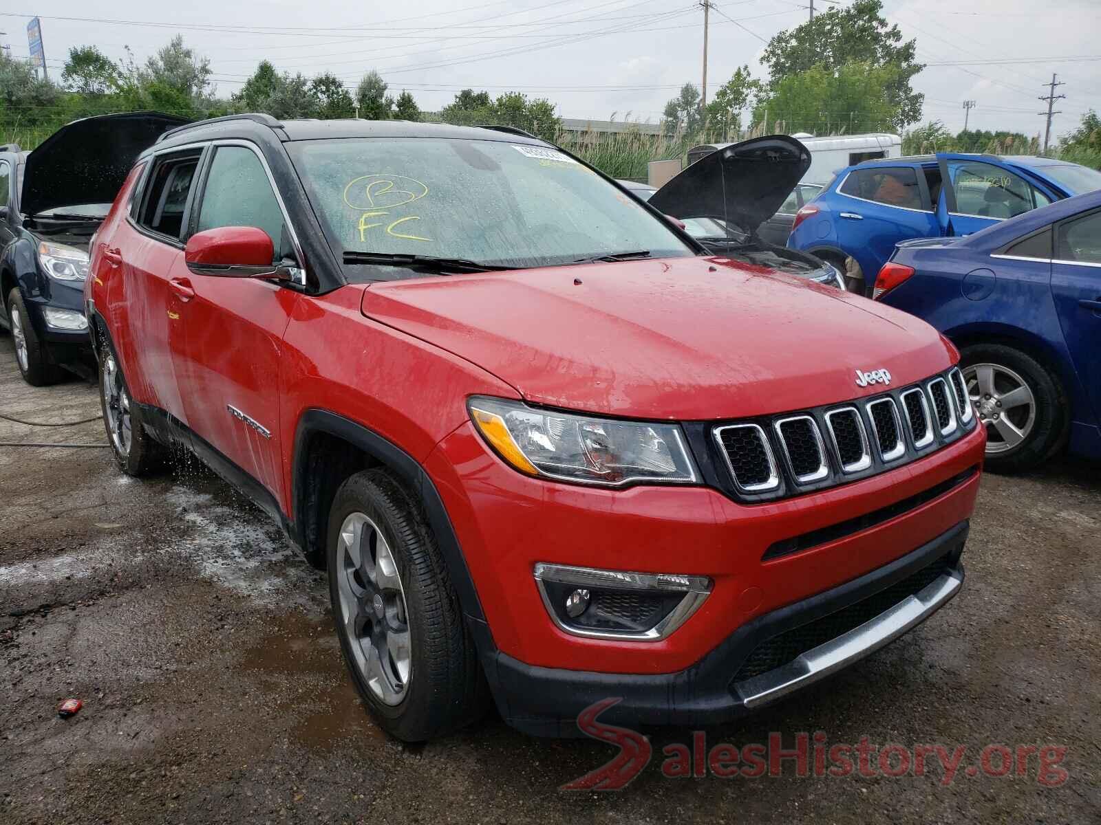 3C4NJDCB6KT800668 2019 JEEP COMPASS