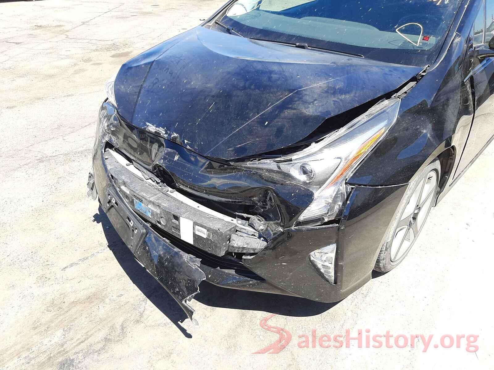 JTDKARFU5G3504637 2016 TOYOTA PRIUS