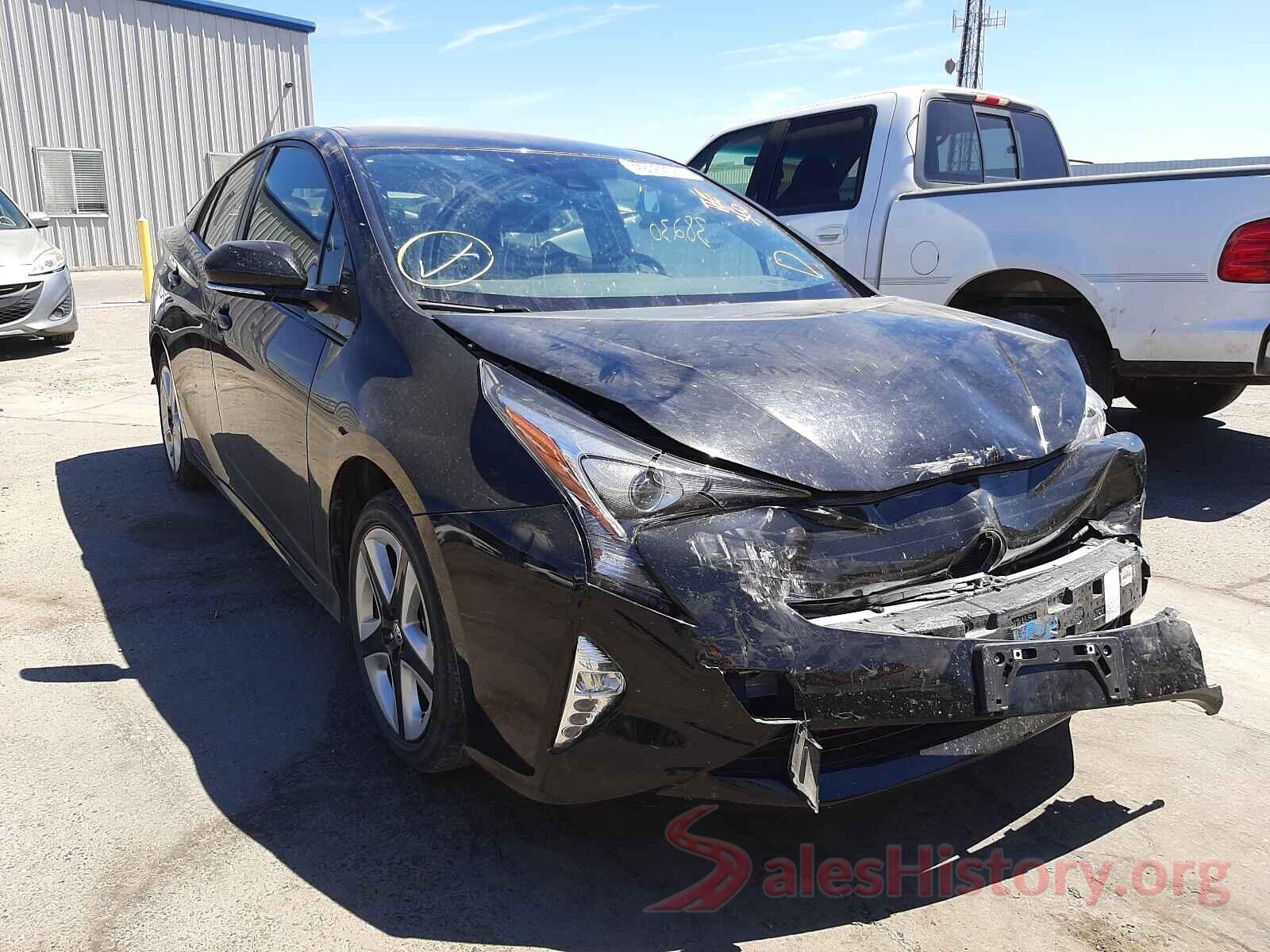 JTDKARFU5G3504637 2016 TOYOTA PRIUS