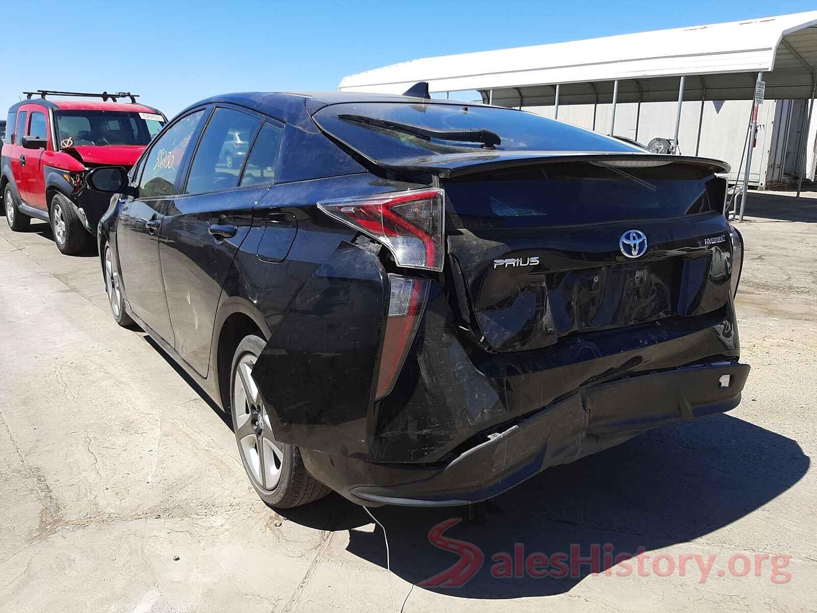 JTDKARFU5G3504637 2016 TOYOTA PRIUS