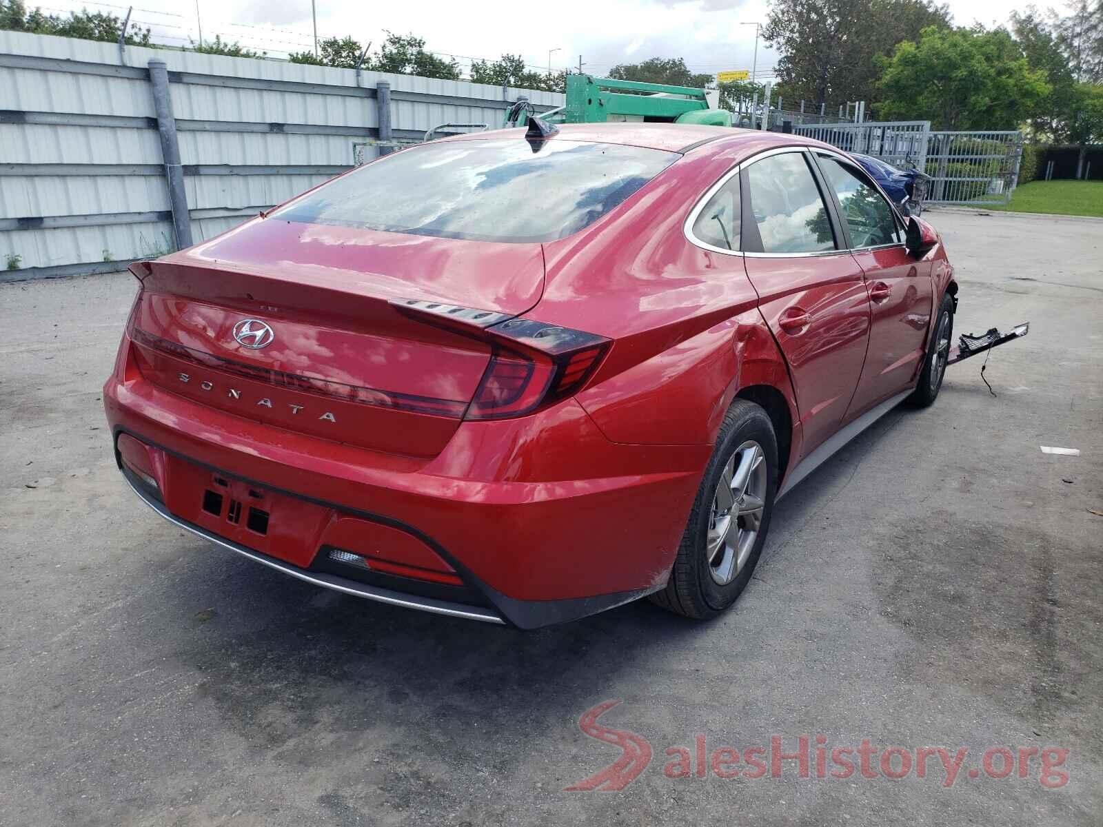 5NPEG4JAXMH125726 2021 HYUNDAI SONATA