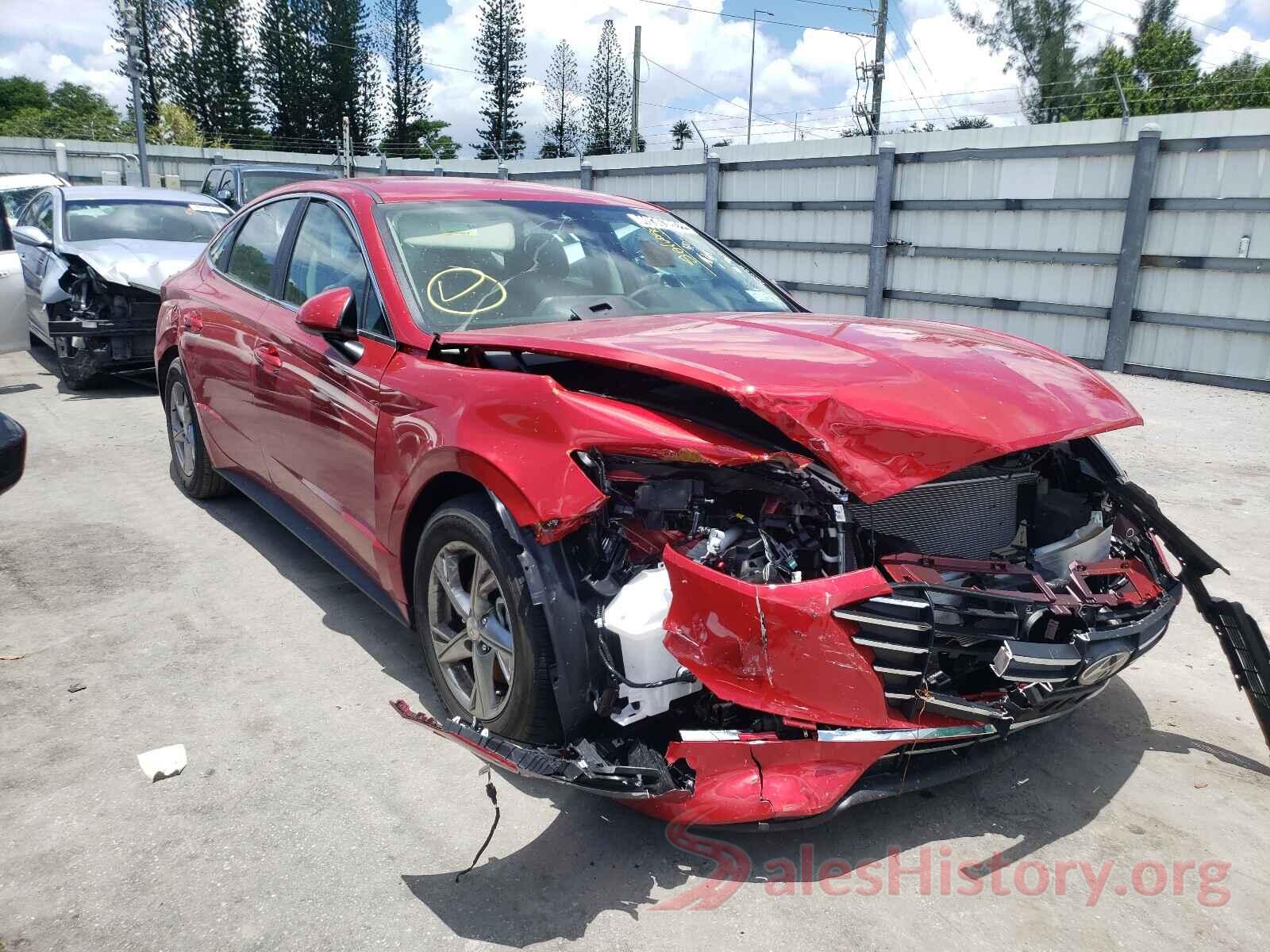 5NPEG4JAXMH125726 2021 HYUNDAI SONATA