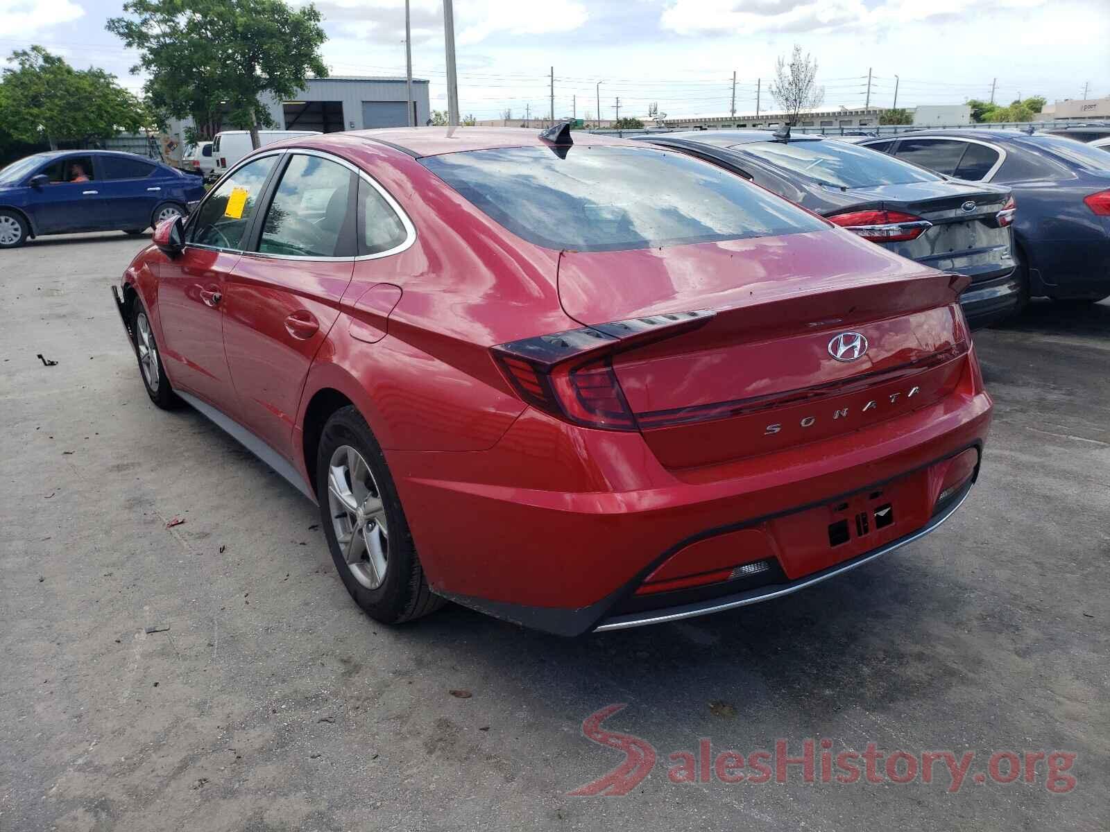 5NPEG4JAXMH125726 2021 HYUNDAI SONATA