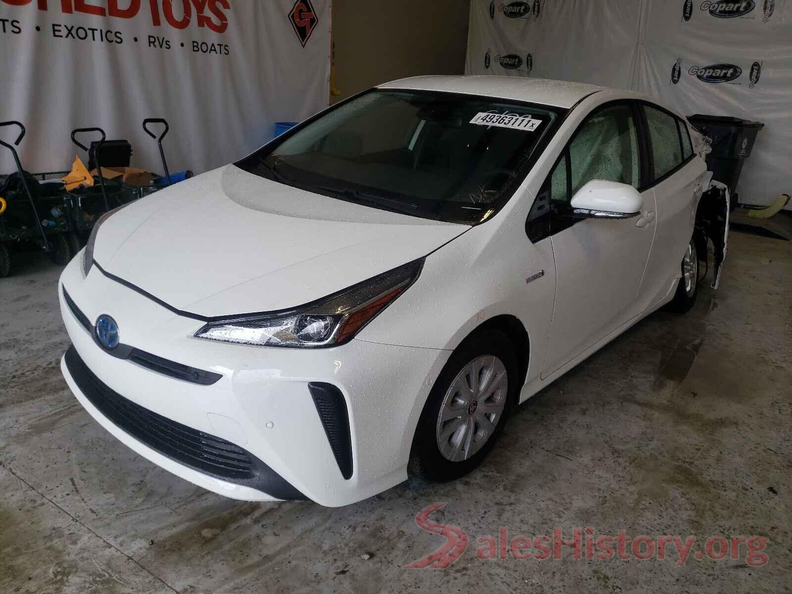 JTDKARFU3L3115022 2020 TOYOTA PRIUS