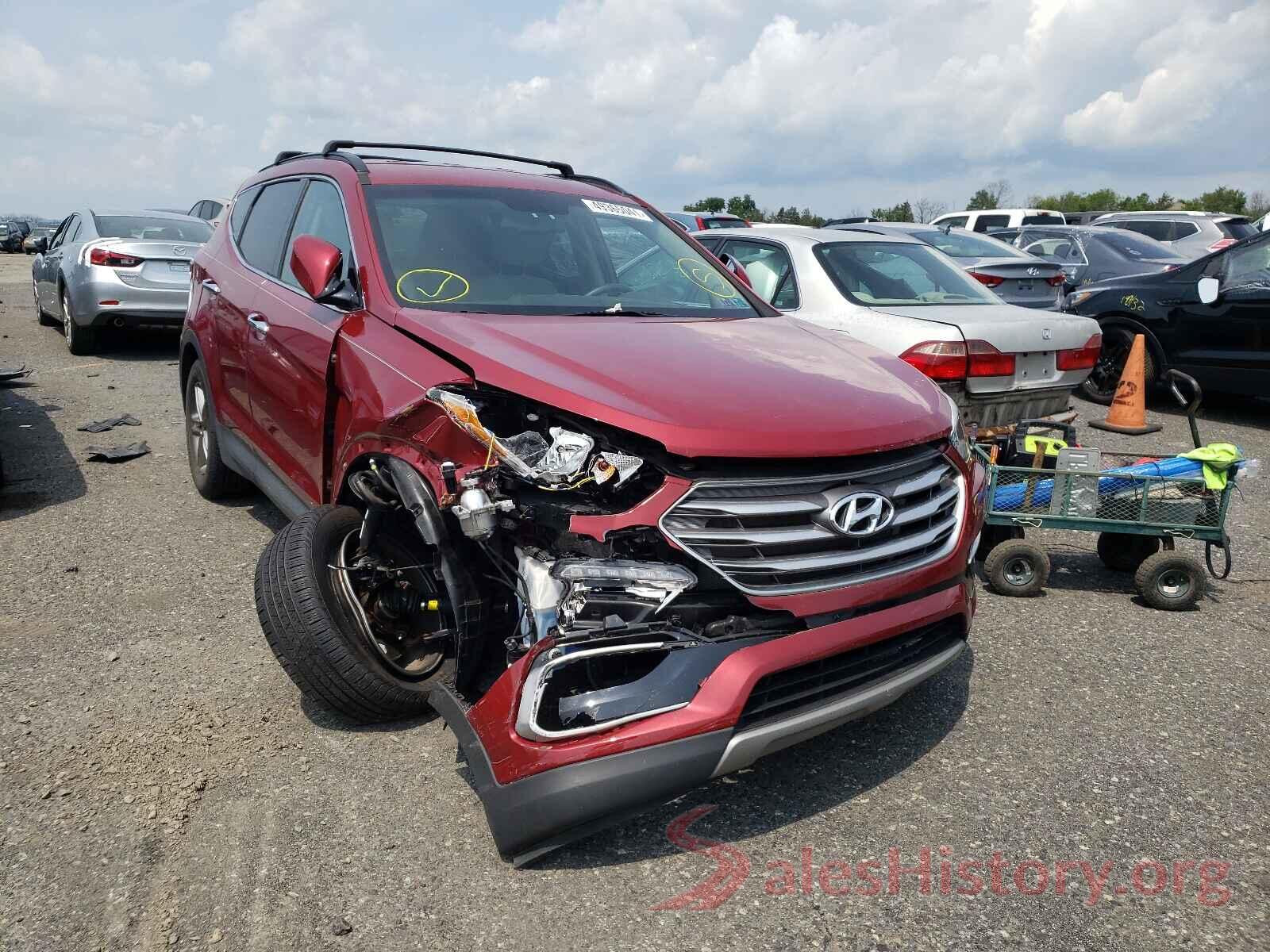 5XYZUDLB9HG471716 2017 HYUNDAI SANTA FE