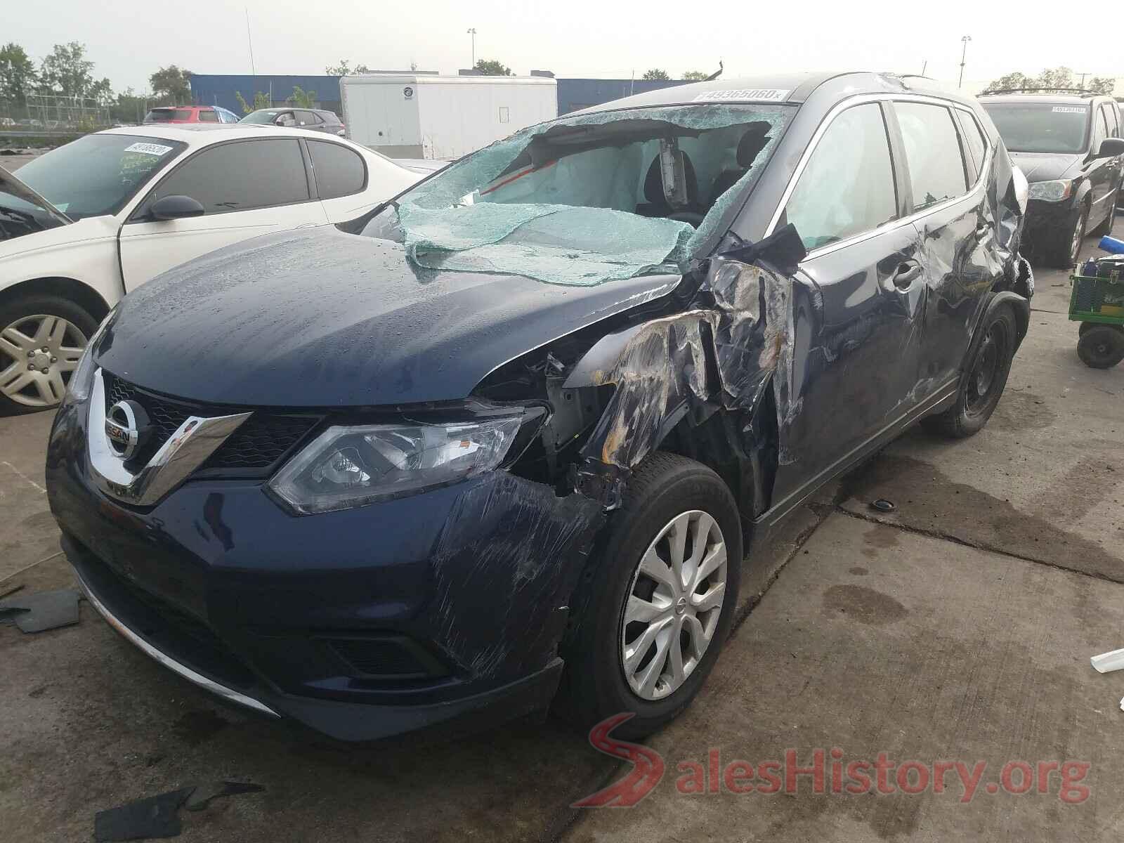 KNMAT2MVXGP701014 2016 NISSAN ROGUE