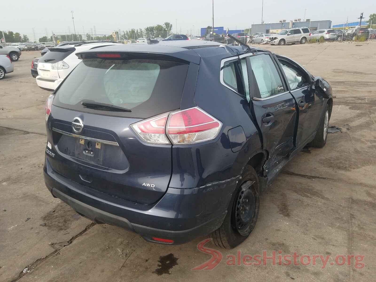 KNMAT2MVXGP701014 2016 NISSAN ROGUE