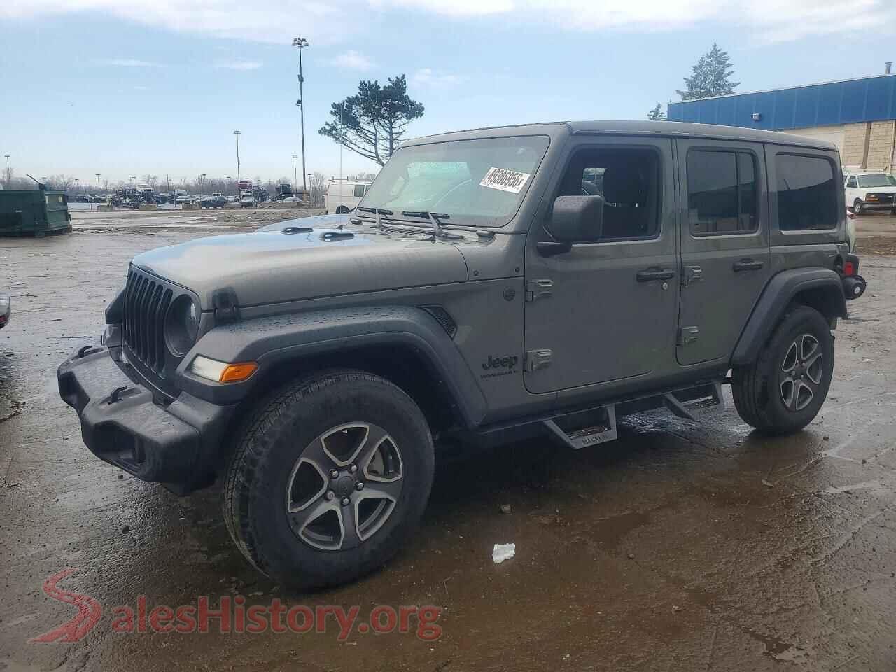 2023 JEEP WRANGLER VIN 1C4HJXDG6PW619130, auction photo