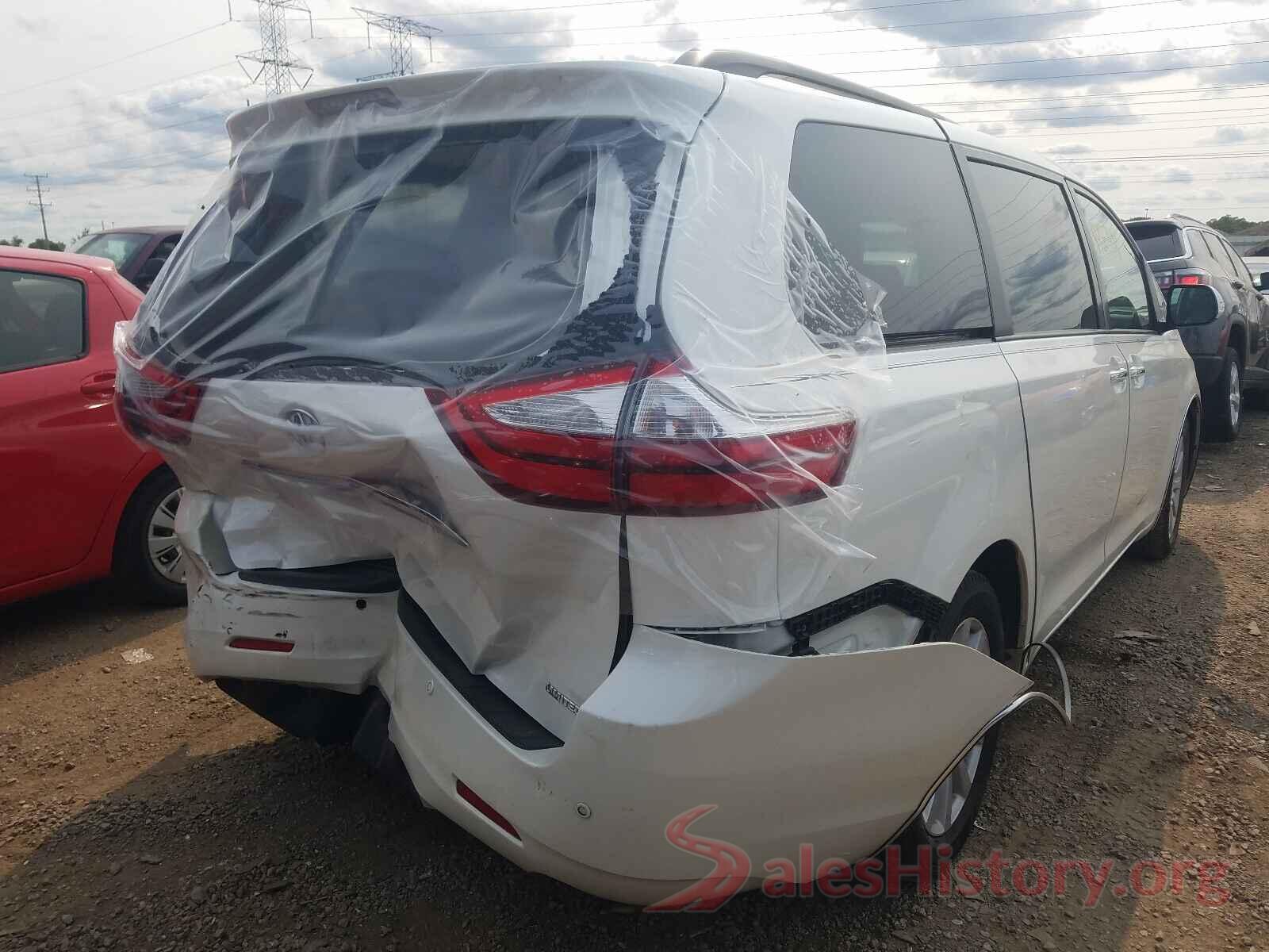 5TDYZ3DC4HS815423 2017 TOYOTA SIENNA