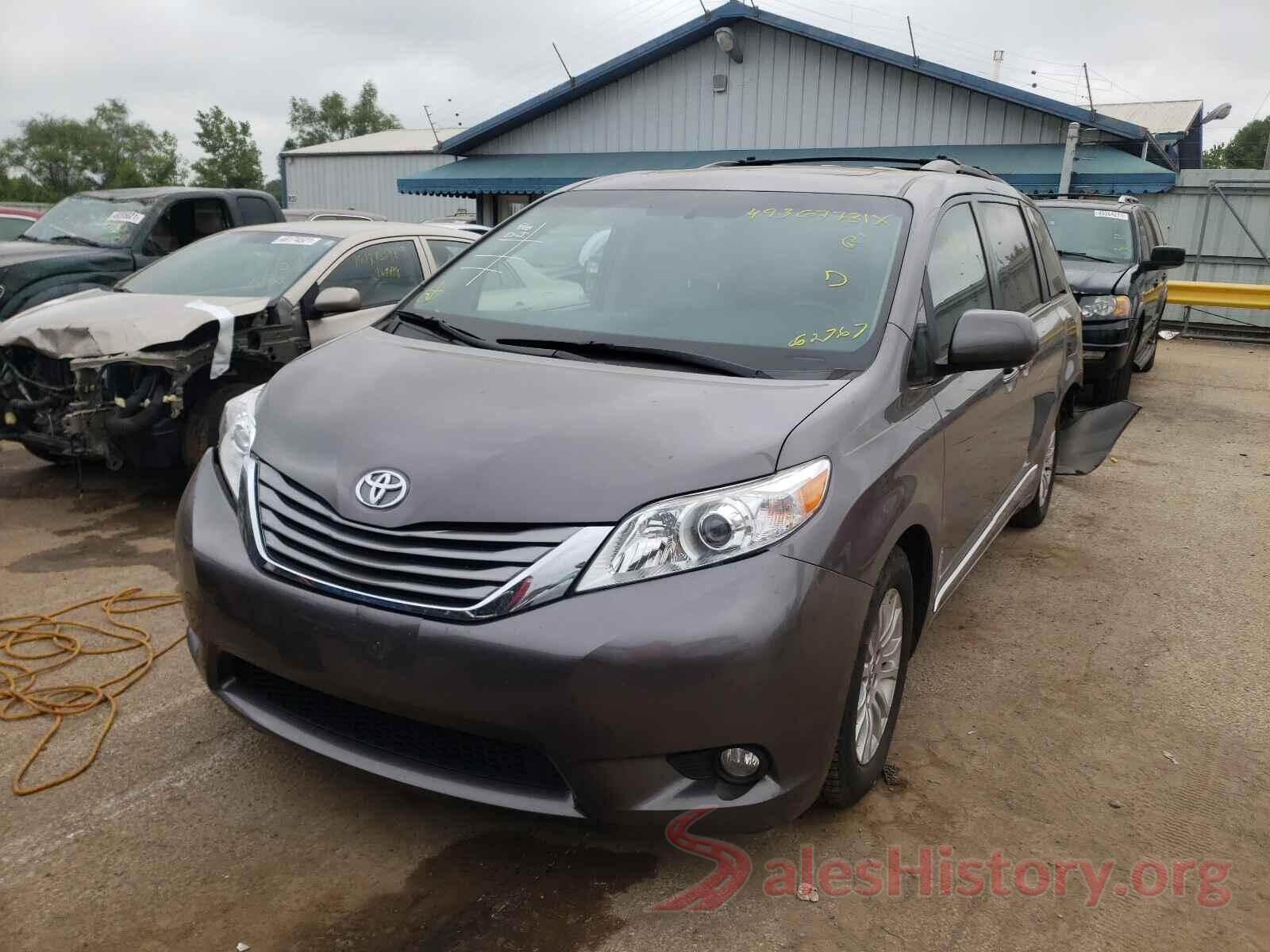 5TDYZ3DC1HS782767 2017 TOYOTA SIENNA